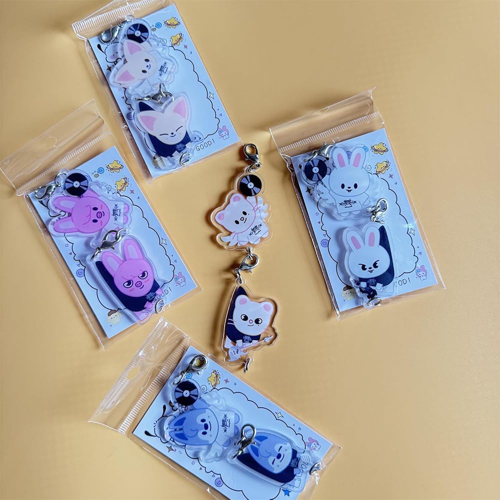 Amazon.co.jp: FATKAKI Stray Kids SKZOO アクリルキーホルダー